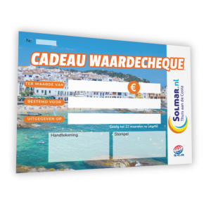Cadeaukaart Solmar