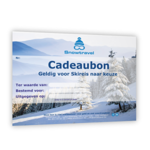 Cadeaukaart Snowtravel